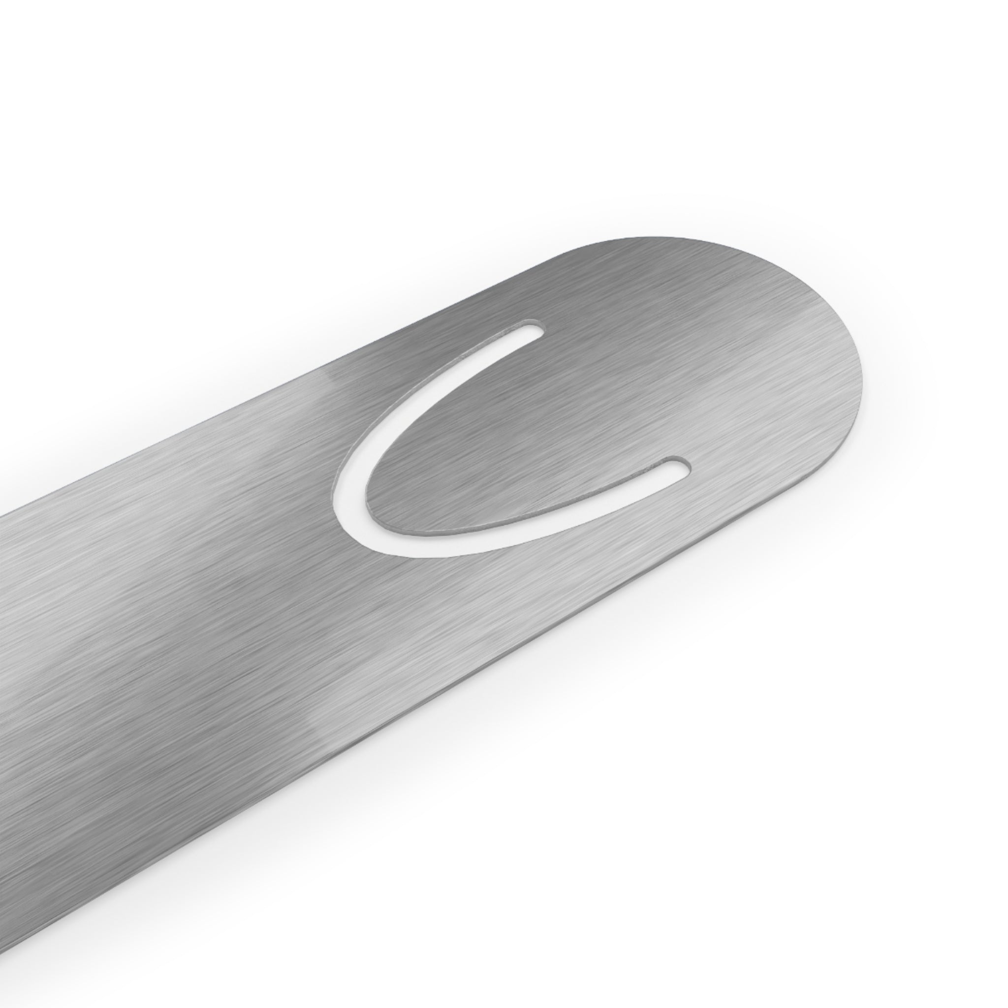 Metro Blue Metal Bookmark
