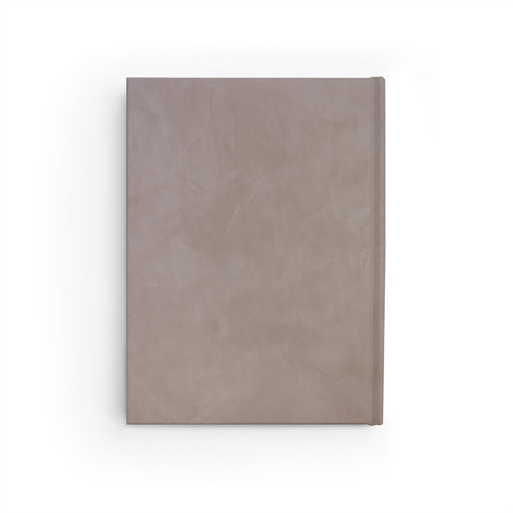 Venetian Plaster Taupe Hardcover Journal