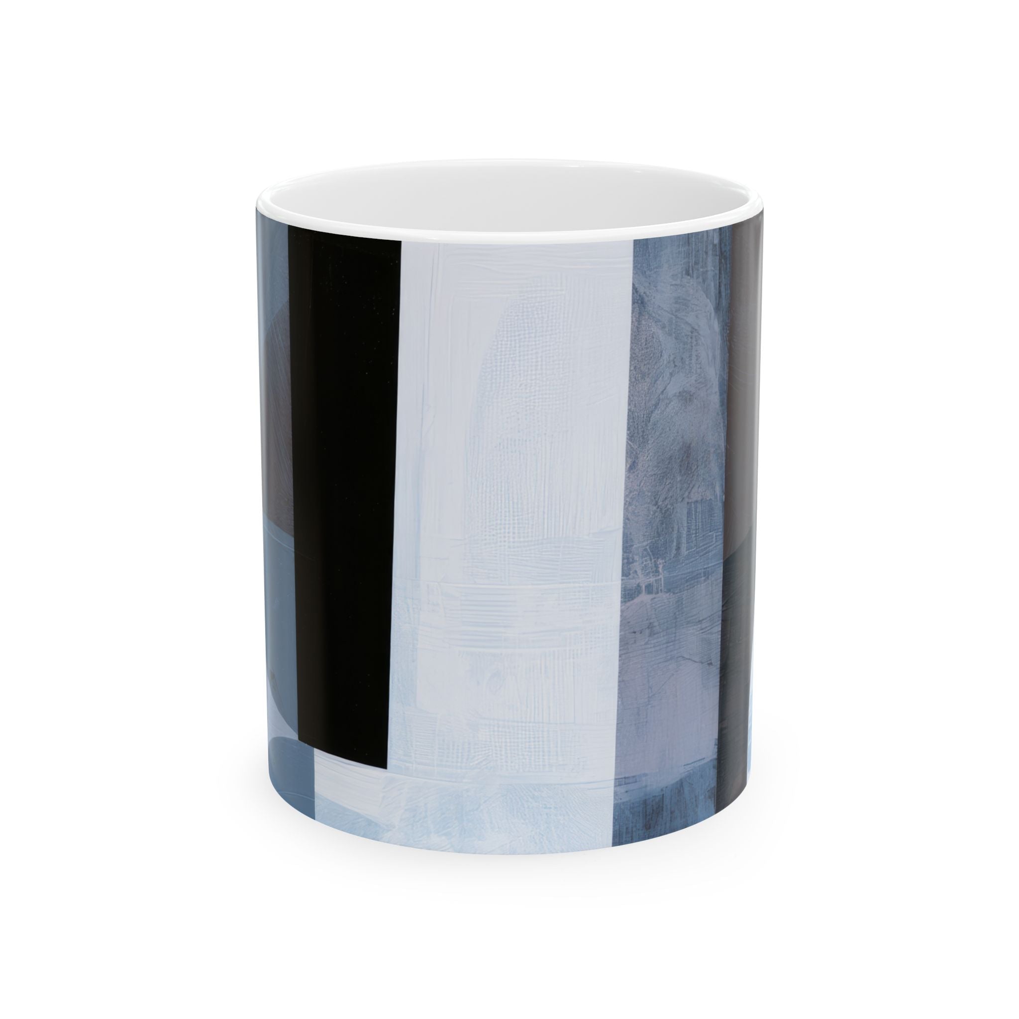 Slate and Blue No. 01 Ceramic Mug