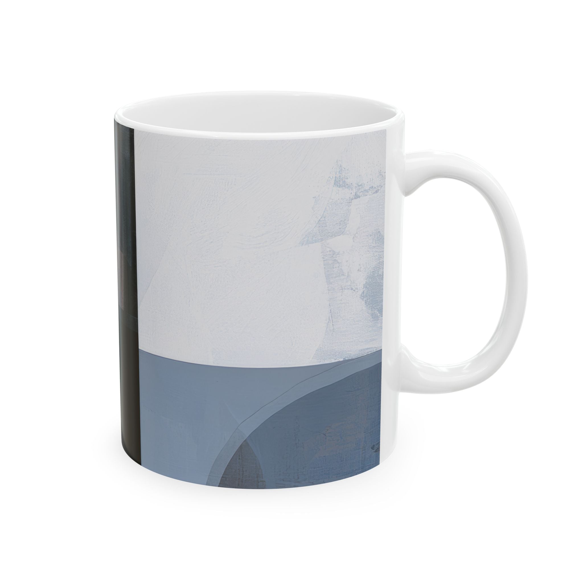 Slate and Blue No. 04 Ceramic Mug