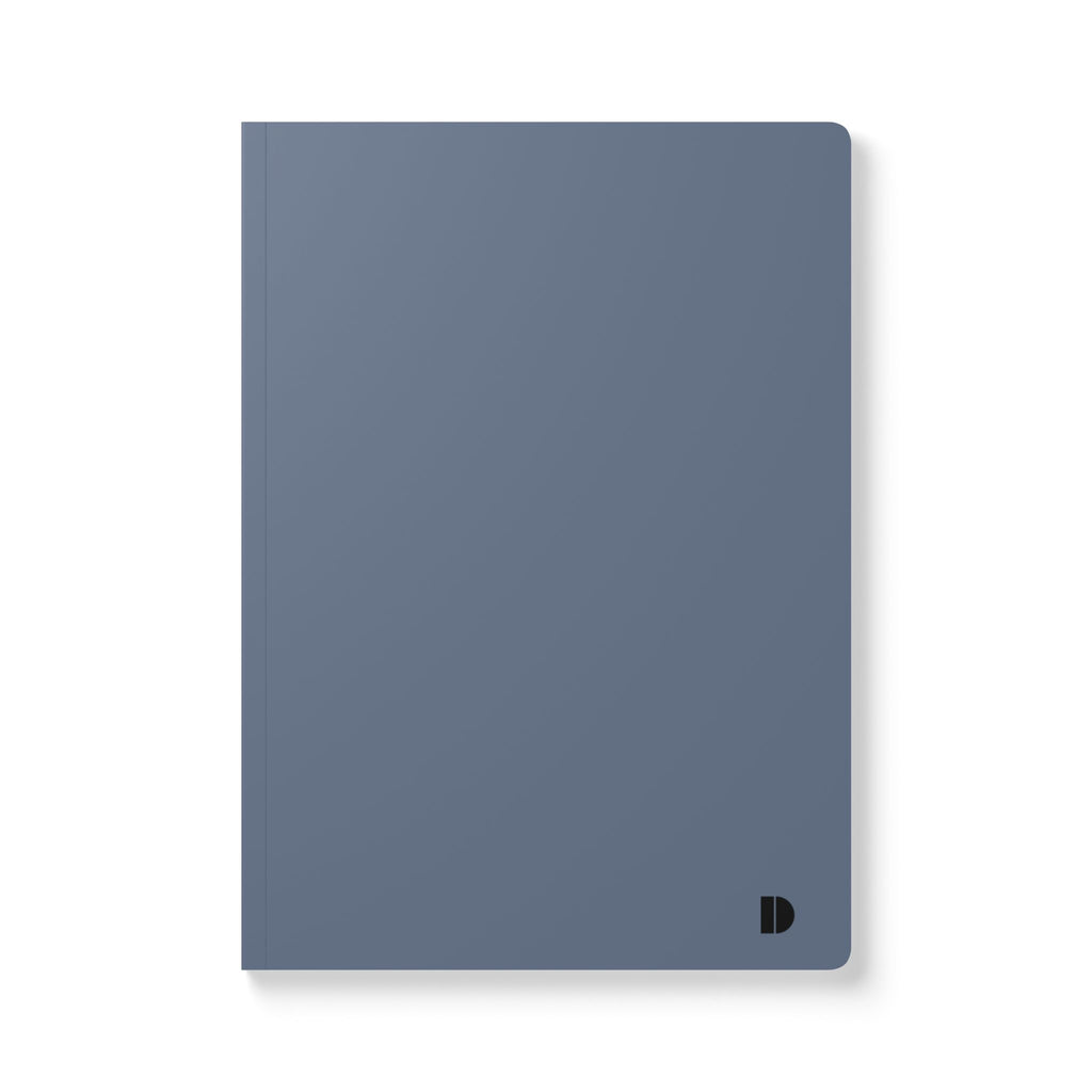 Metro Blue Softcover Journal