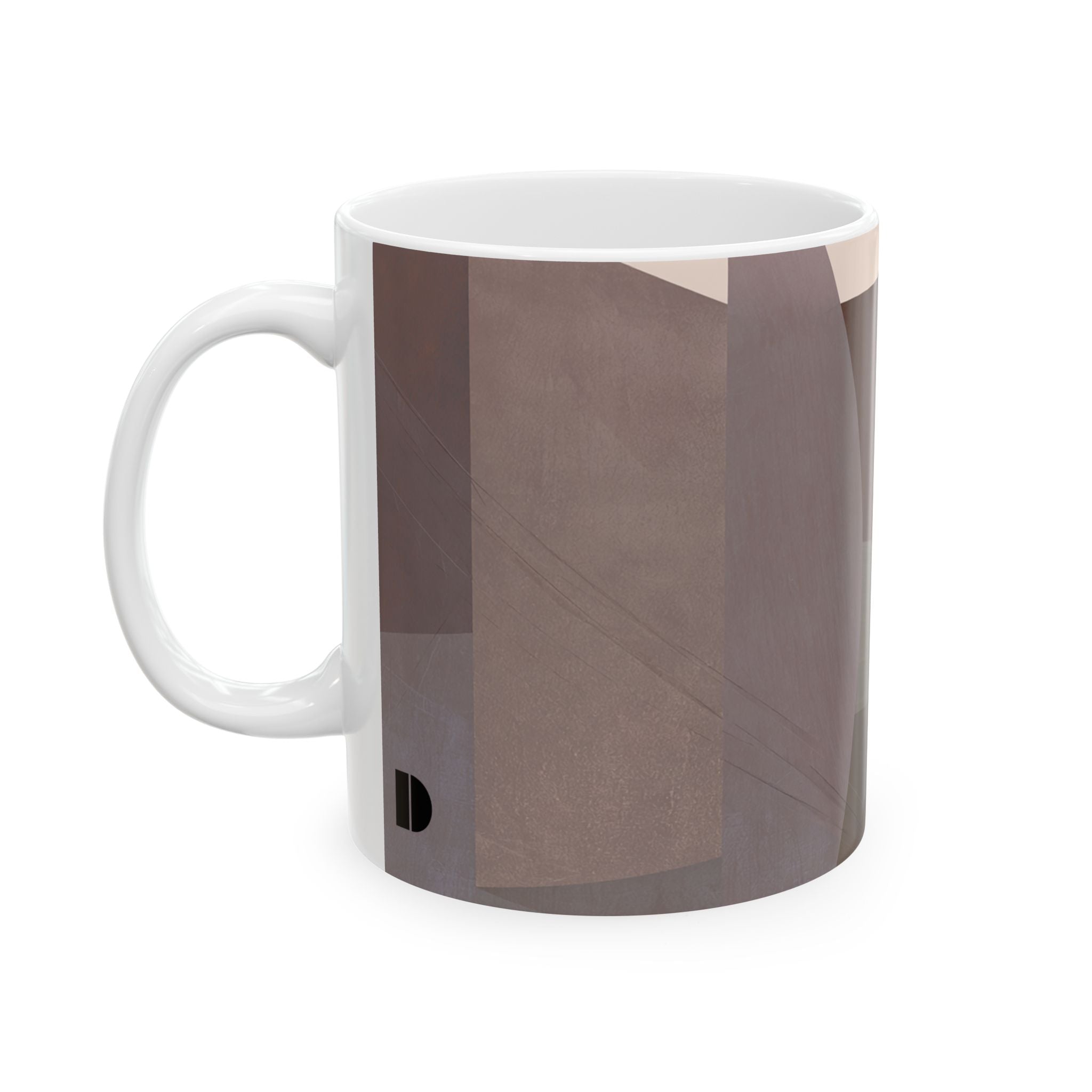 Study in Brown No. 03 Ceramic Mug