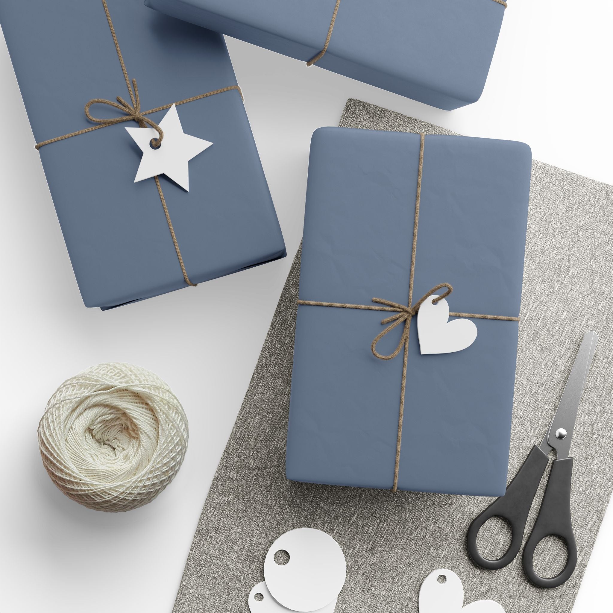 Metro Blue Signature Gift Wrap
