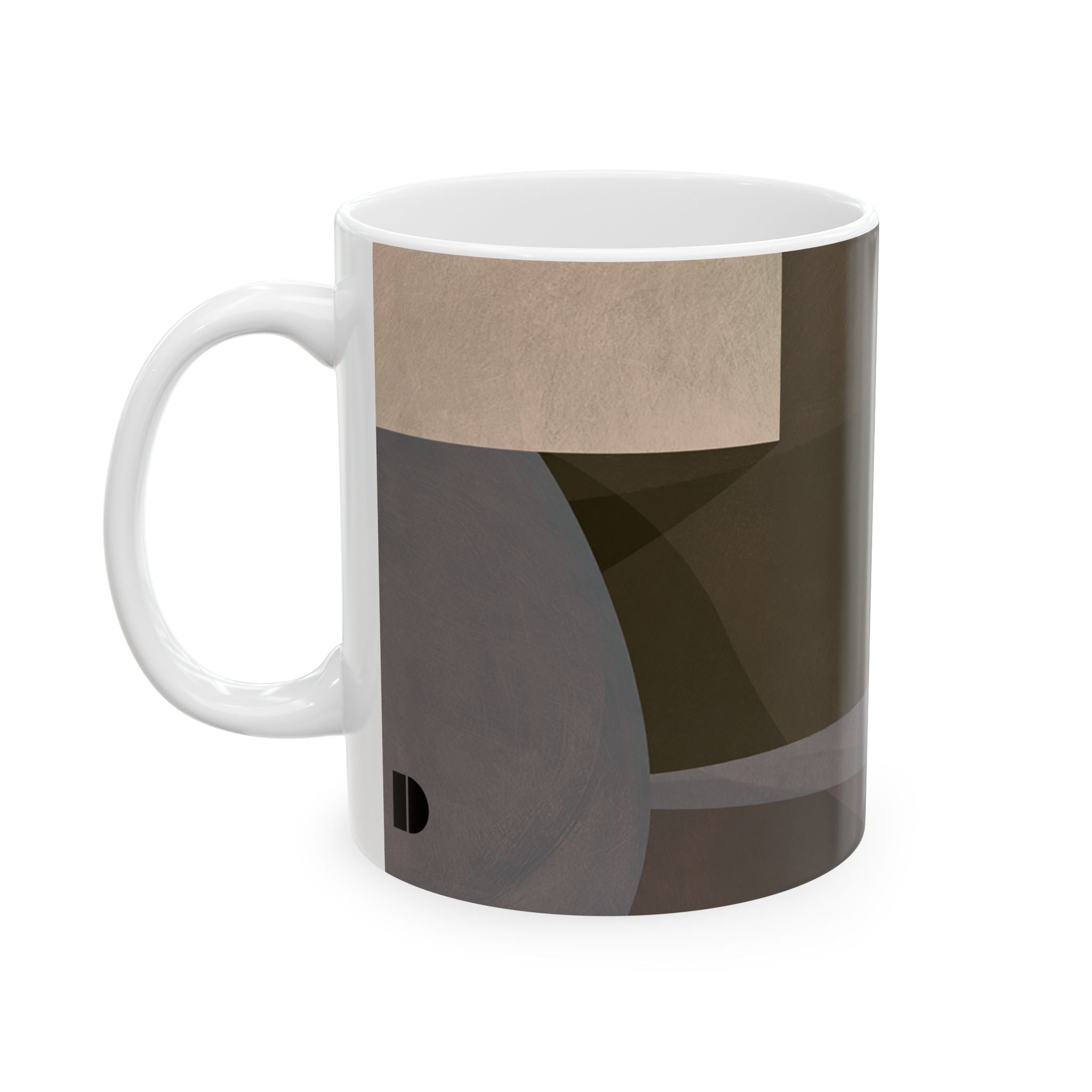 Study in Brown No. 04 Ceramic Mug