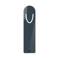 Slate Blue Metal Bookmark