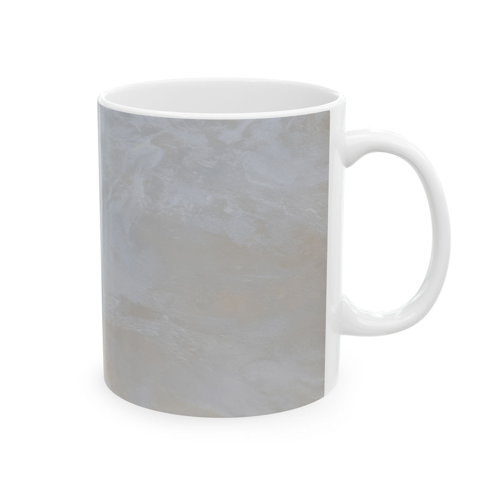 Venetian Plaster Limestone Ceramic Mug