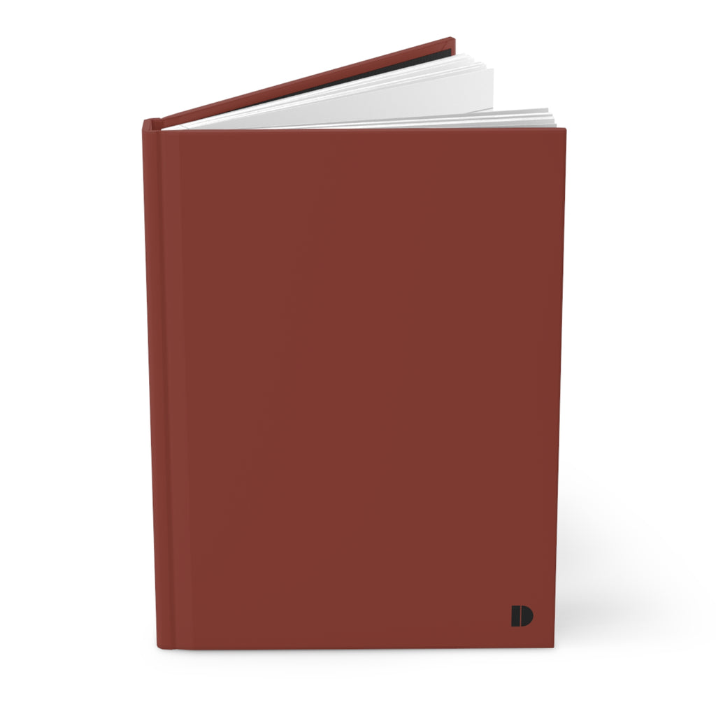 Burnt Umber Perforated Hardcover Journal