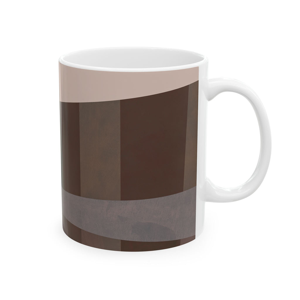 Study in Brown No. 04 Ceramic Mug