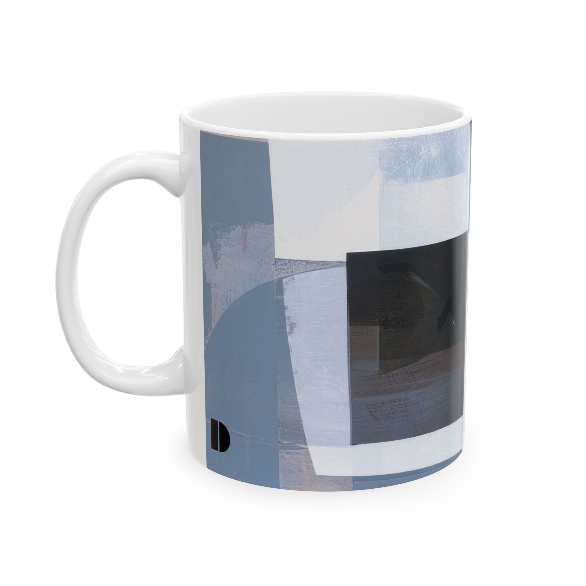 Slate and Blue No. 03 Ceramic Mug