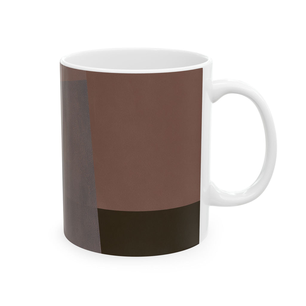 Study in Brown No. 01 Ceramic Mug