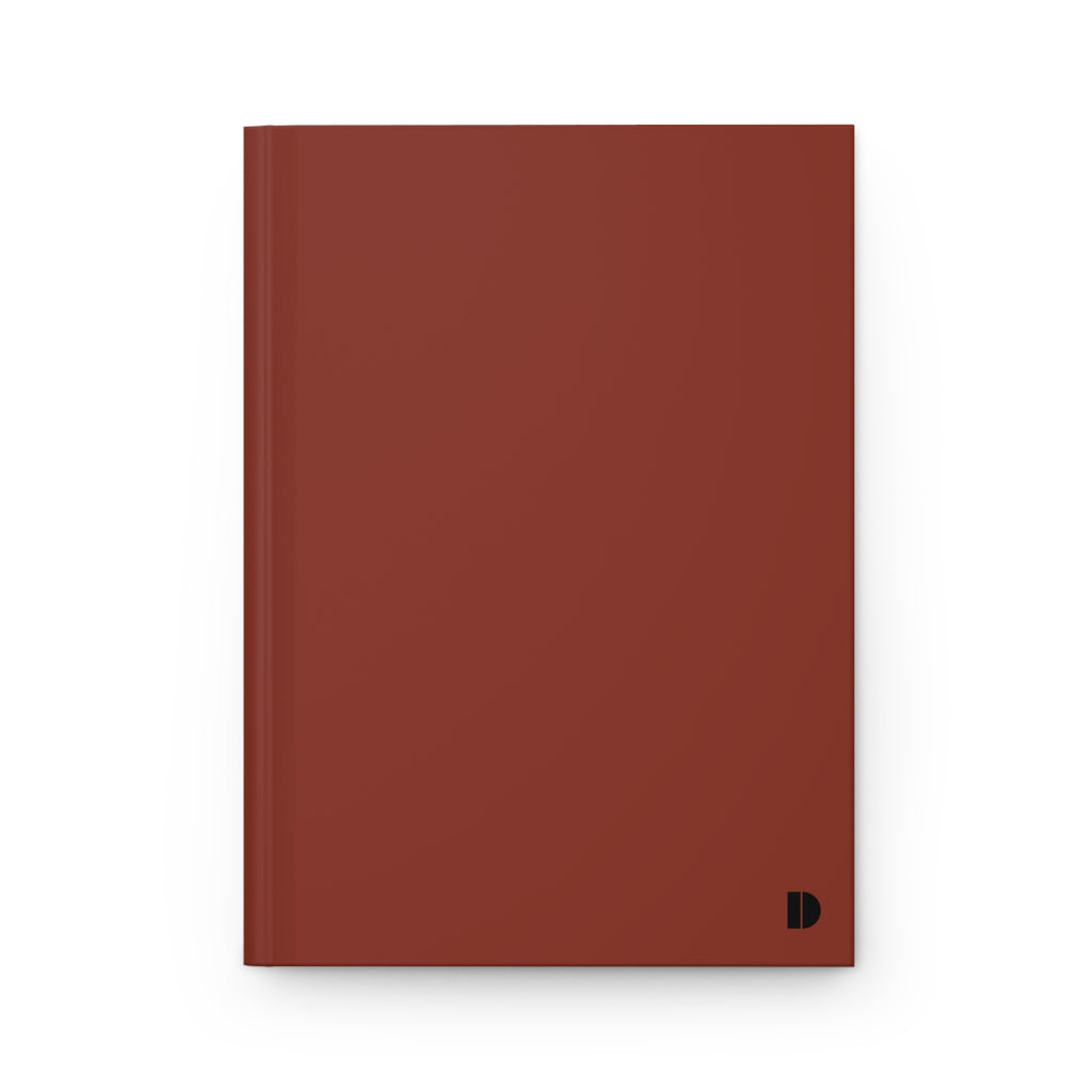 Burnt Umber Perforated Hardcover Journal