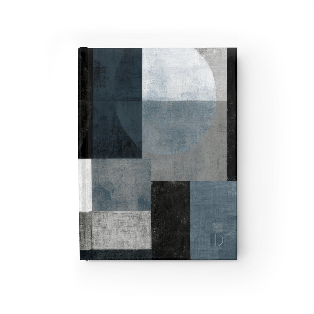 Slate and Blue Hardcover Journal