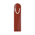 Burnt Umber Metal Bookmark