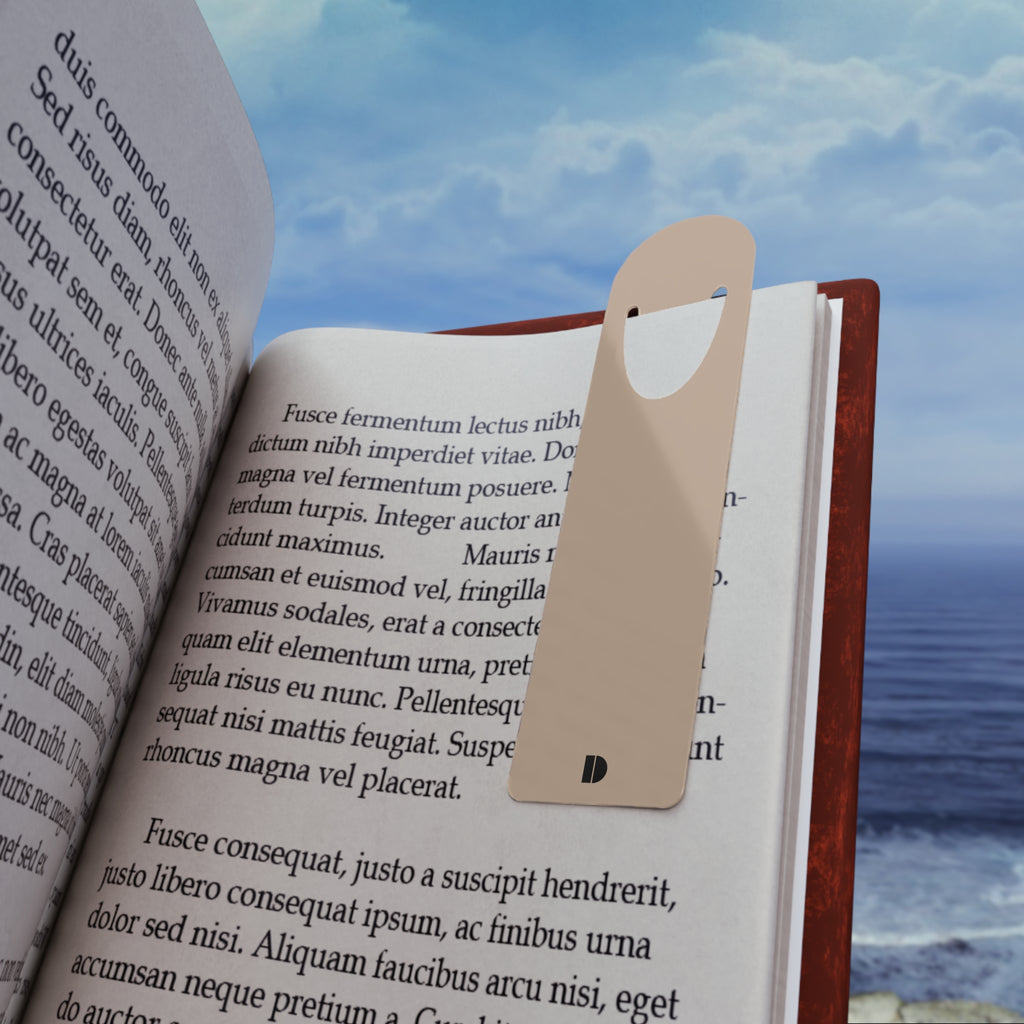 Latte Metal Bookmark
