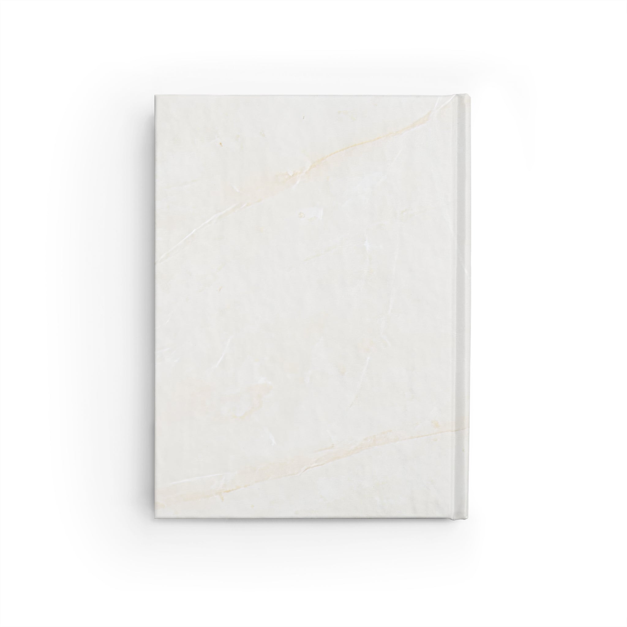 Venetian Plaster White Hardcover Journal