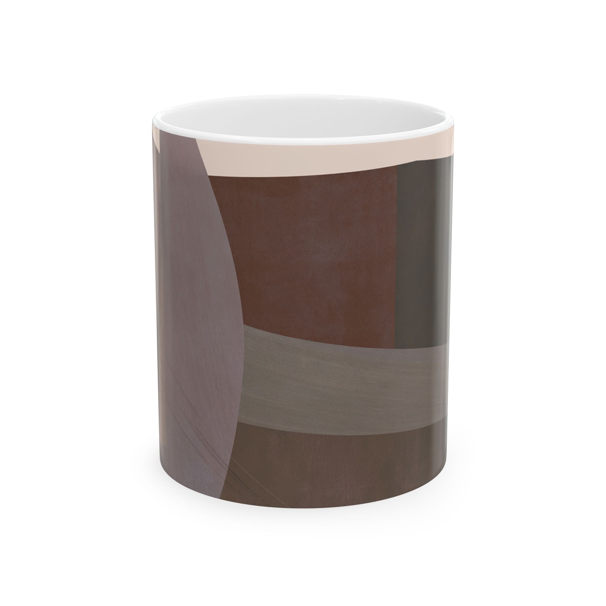Study in Brown No. 03 Ceramic Mug