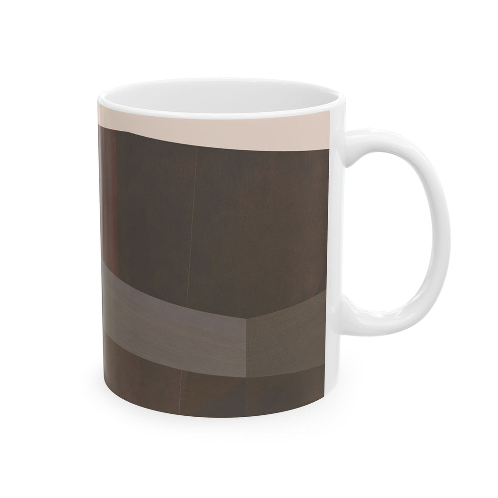 Study in Brown No. 03 Ceramic Mug