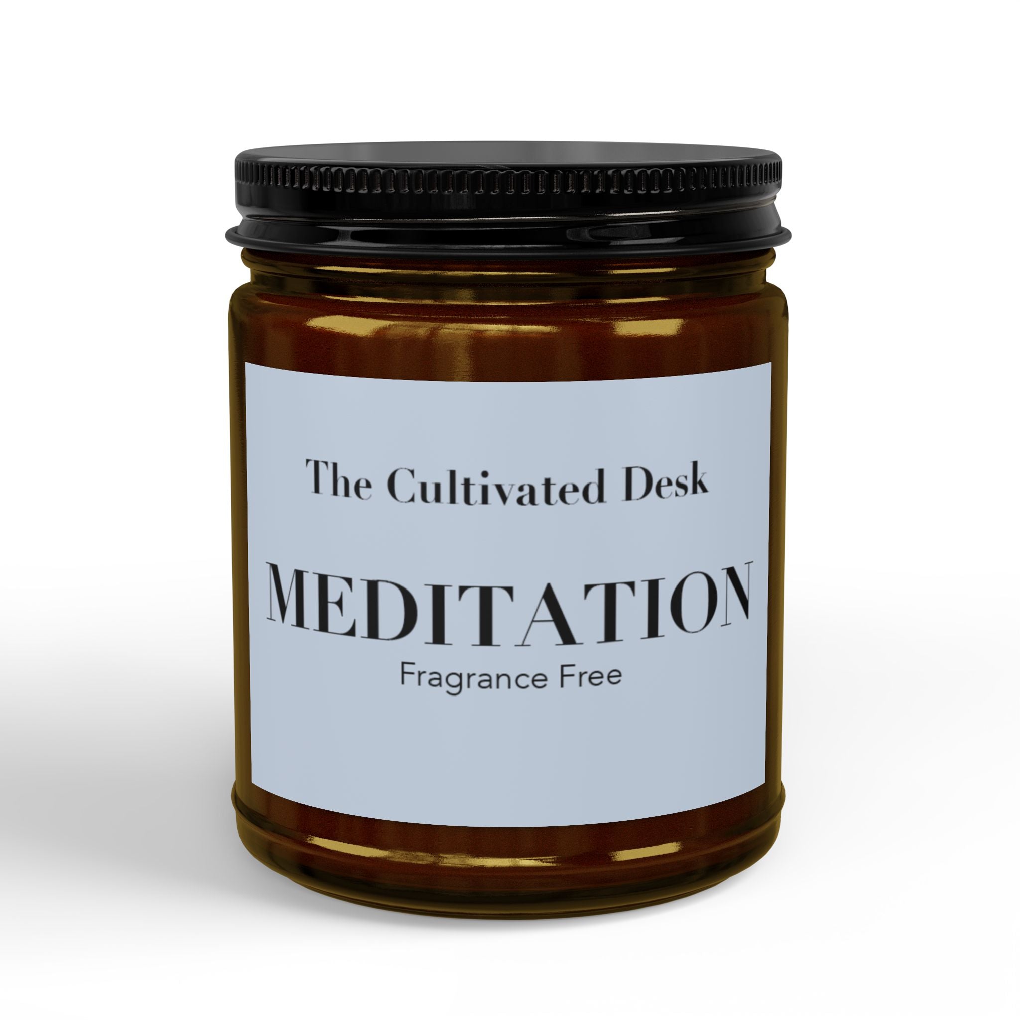 Meditation Unscented Soy Candle