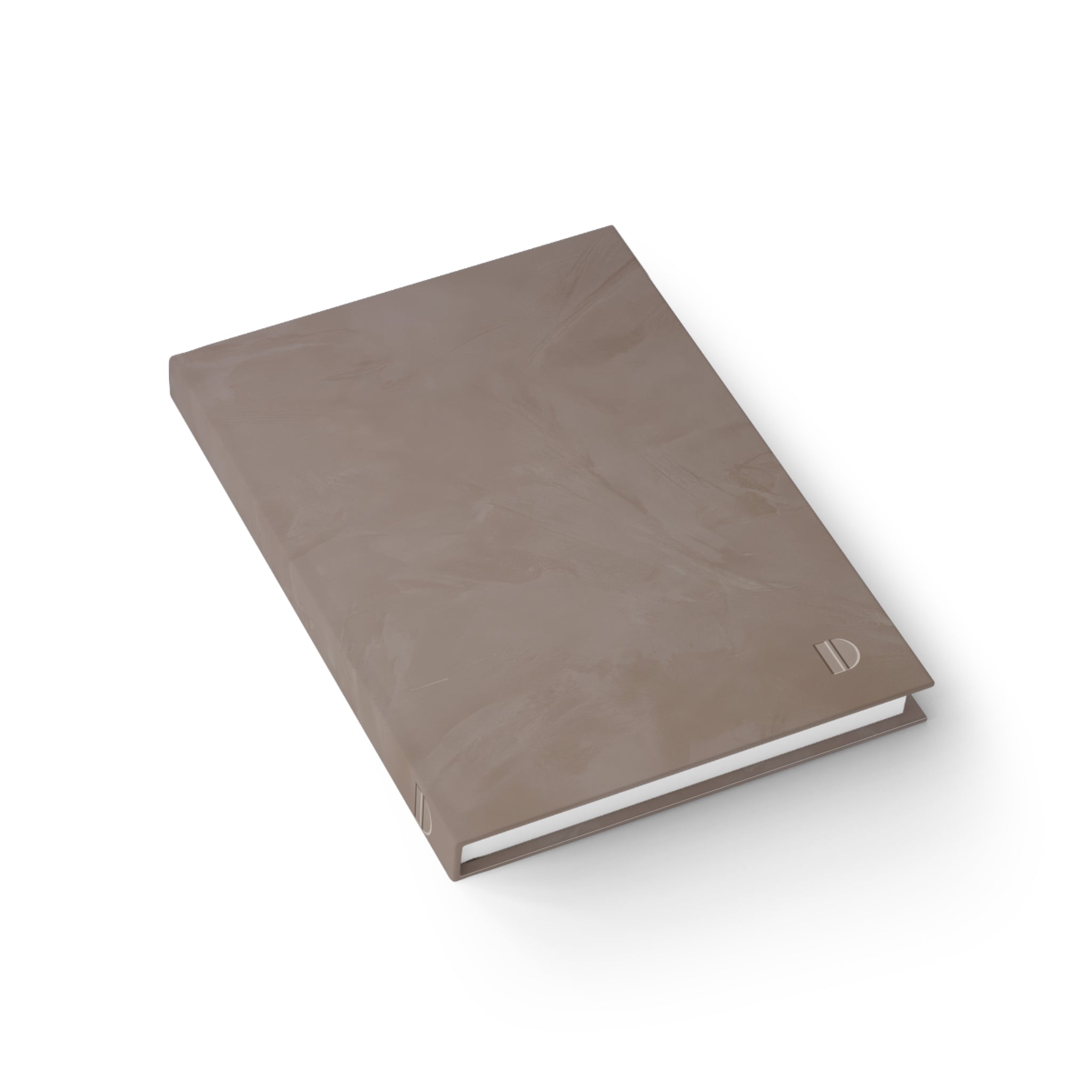 Venetian Plaster Taupe Hardcover Journal