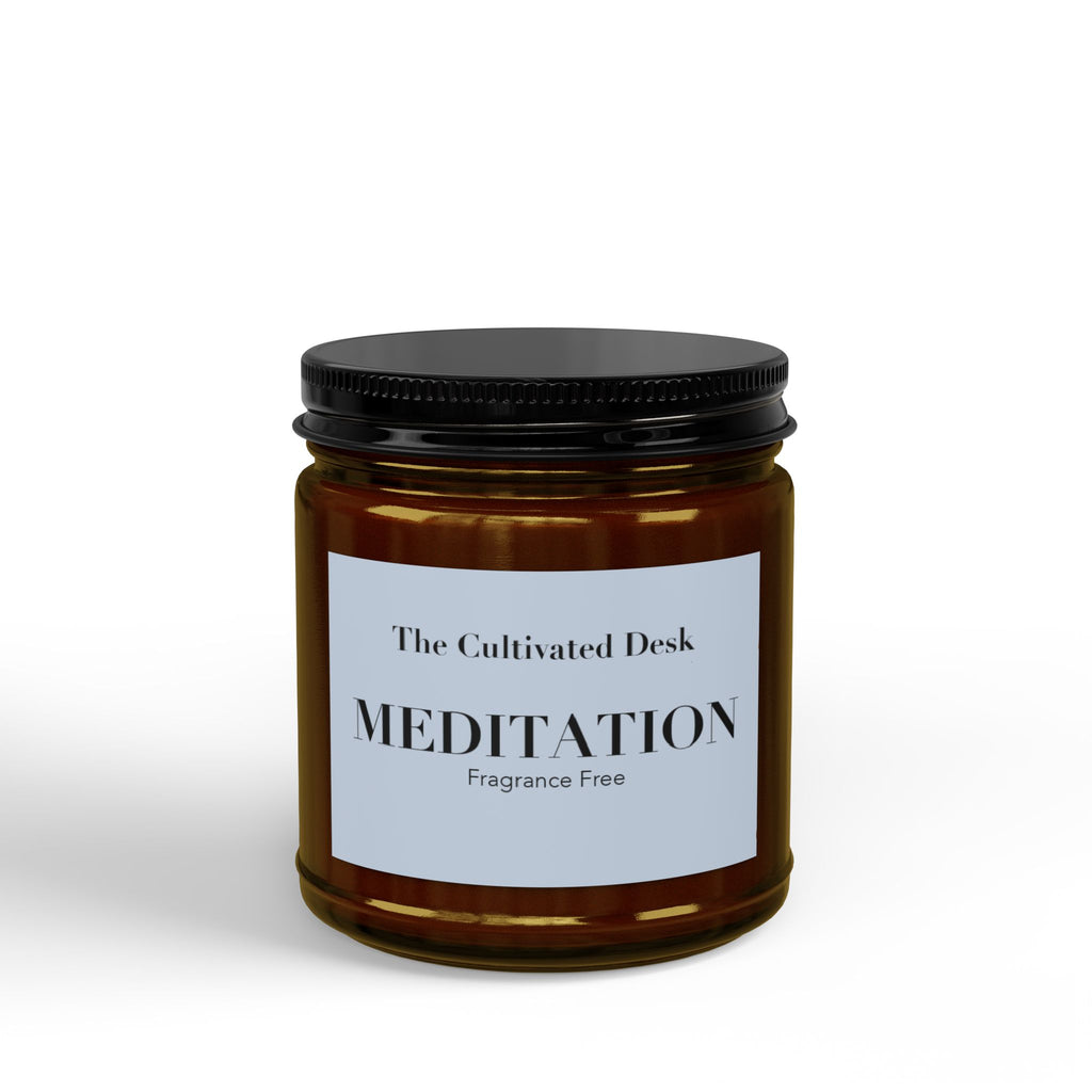 Meditation Unscented Soy Candle