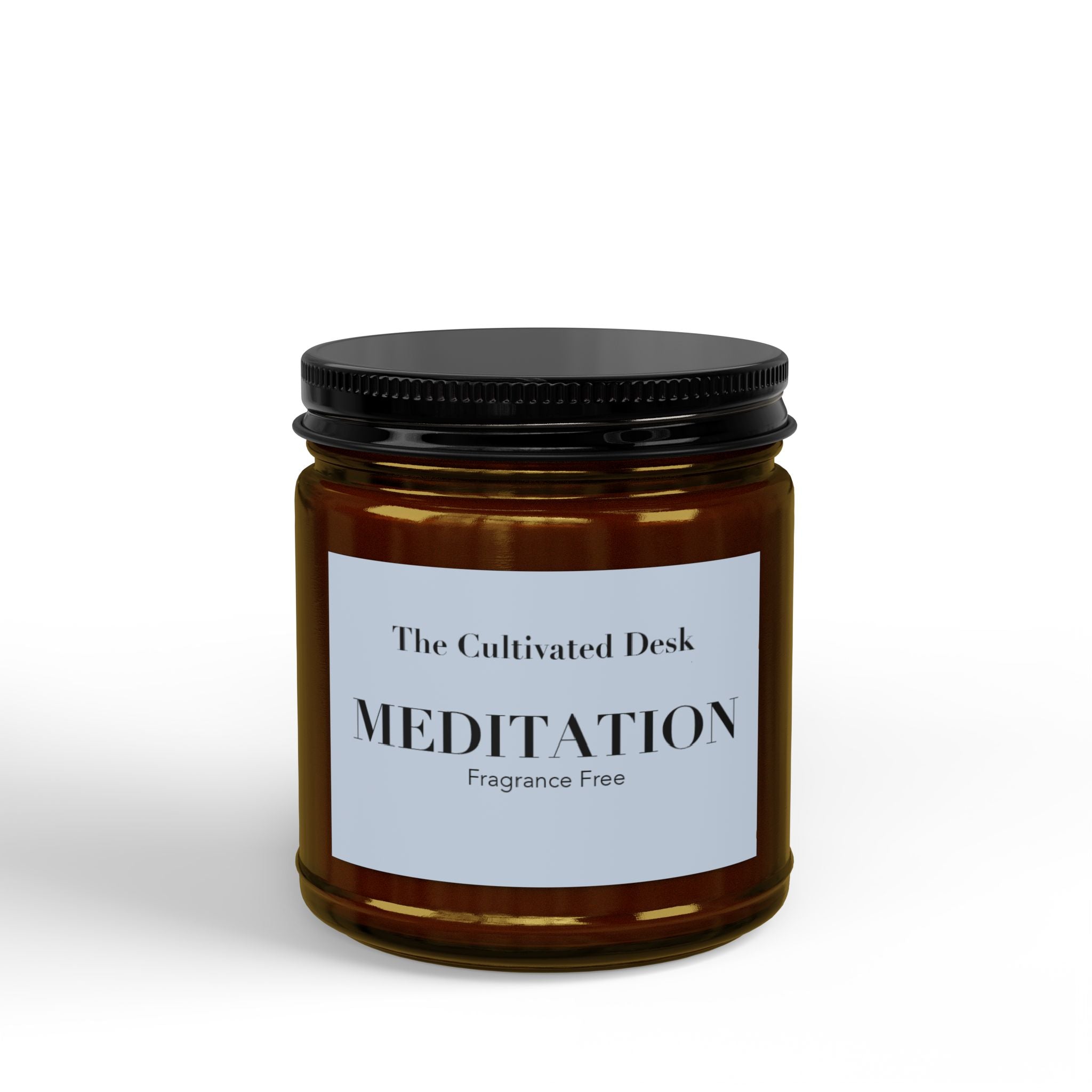 Meditation Unscented Soy Candle