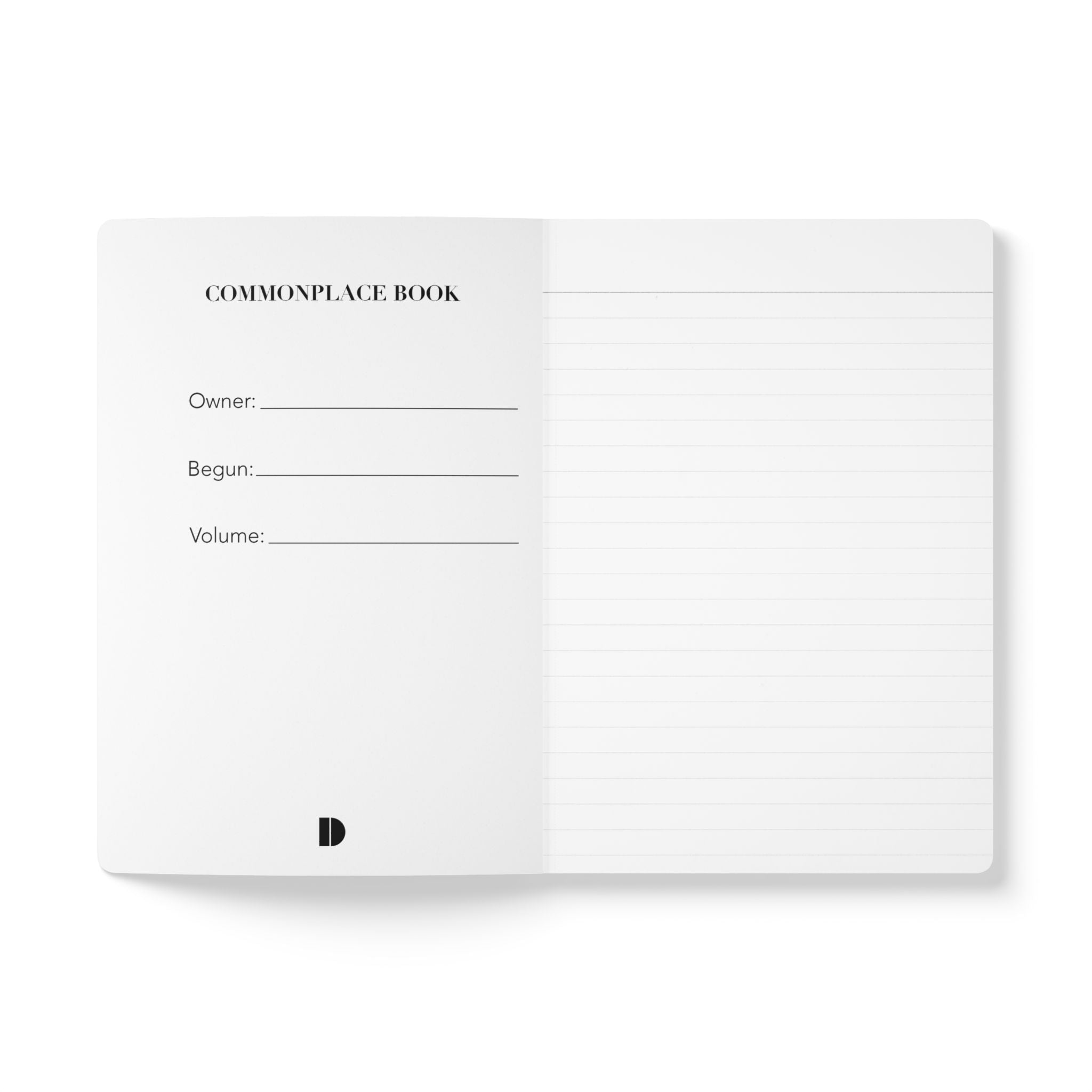 Burnt Umber Softcover Journal
