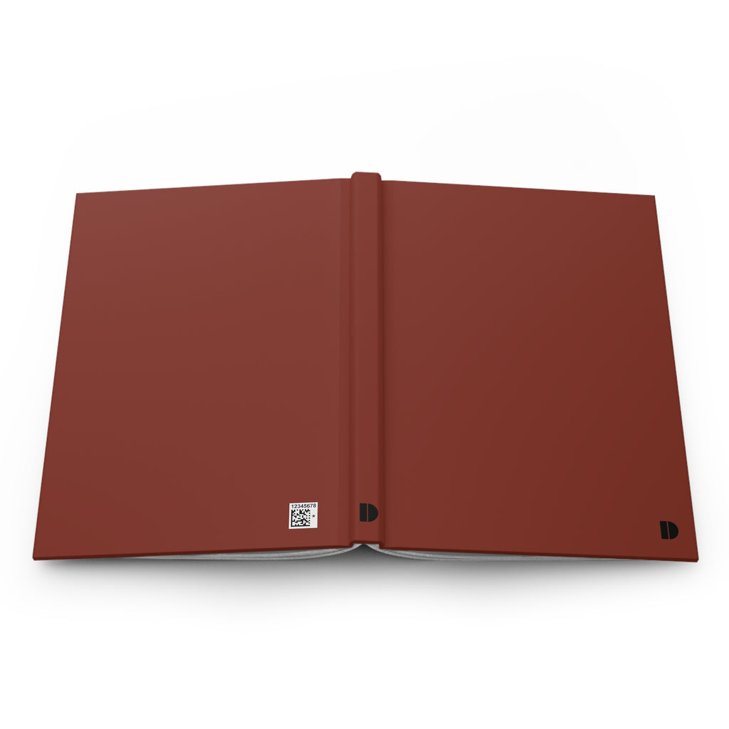 Burnt Umber Perforated Hardcover Journal