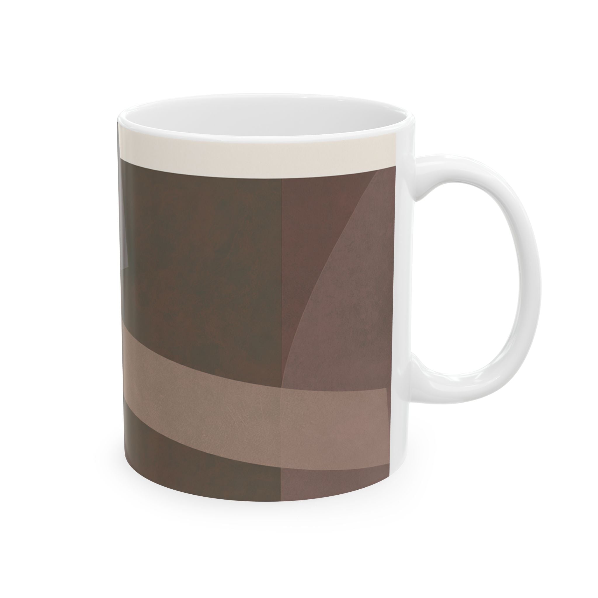 Study in Brown No. 02 Ceramic Mug