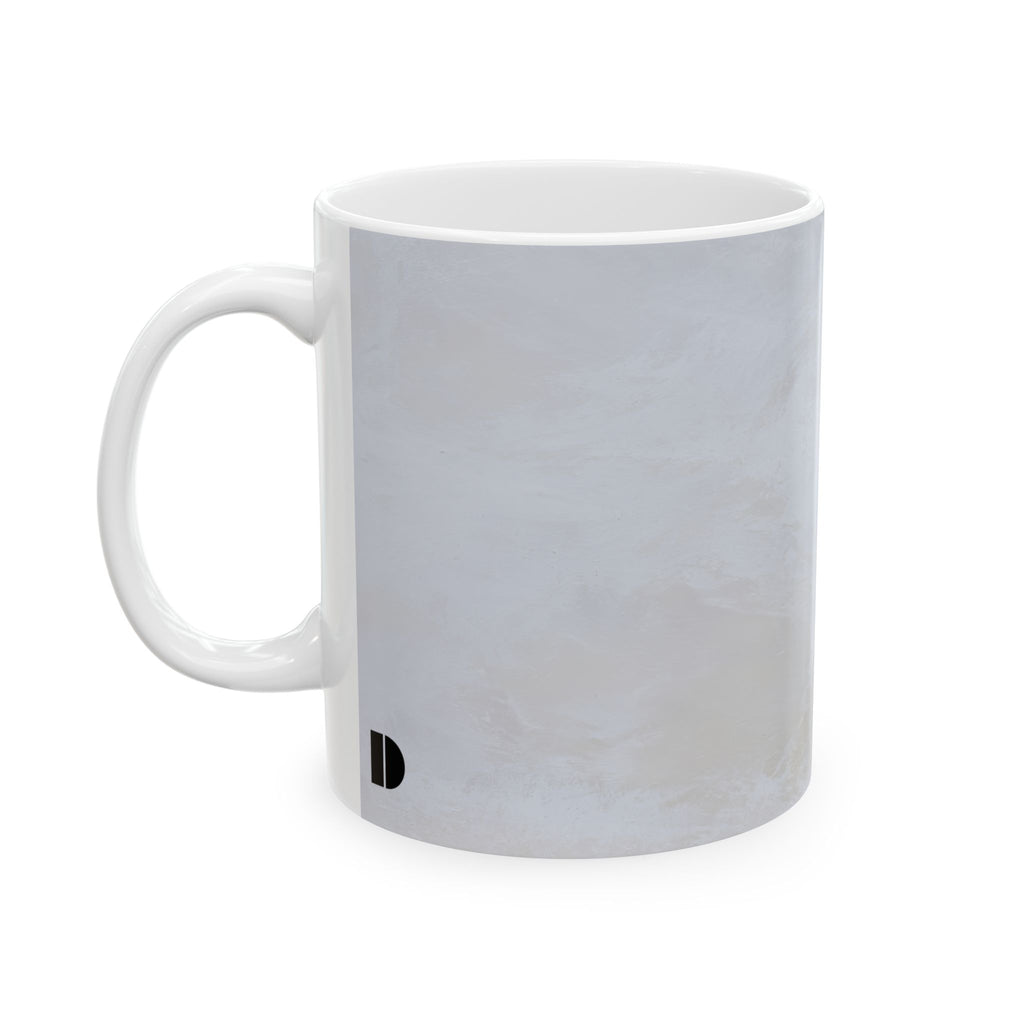 Venetian Plaster Limestone Ceramic Mug