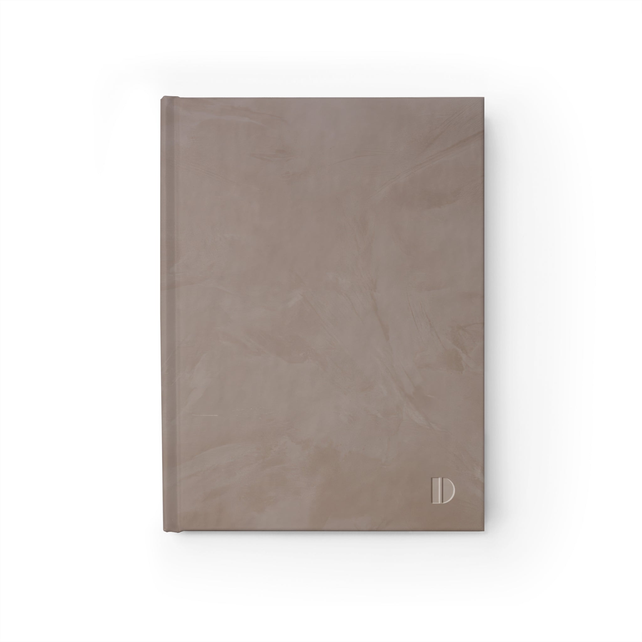 Venetian Plaster Taupe Hardcover Journal