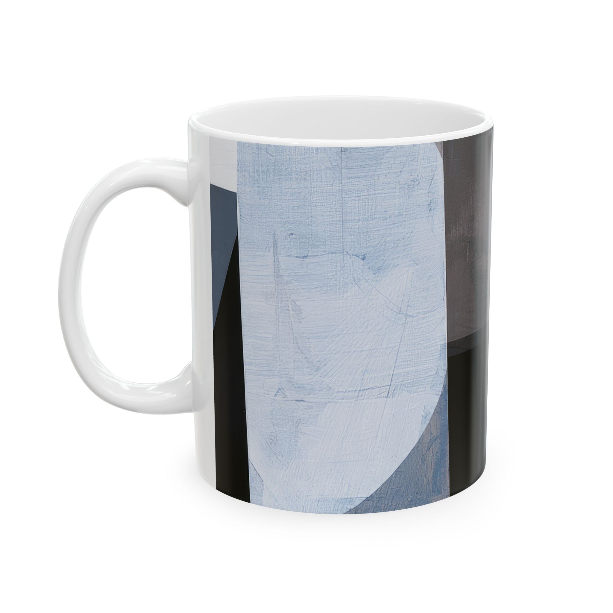 Slate and Blue No. 04 Ceramic Mug