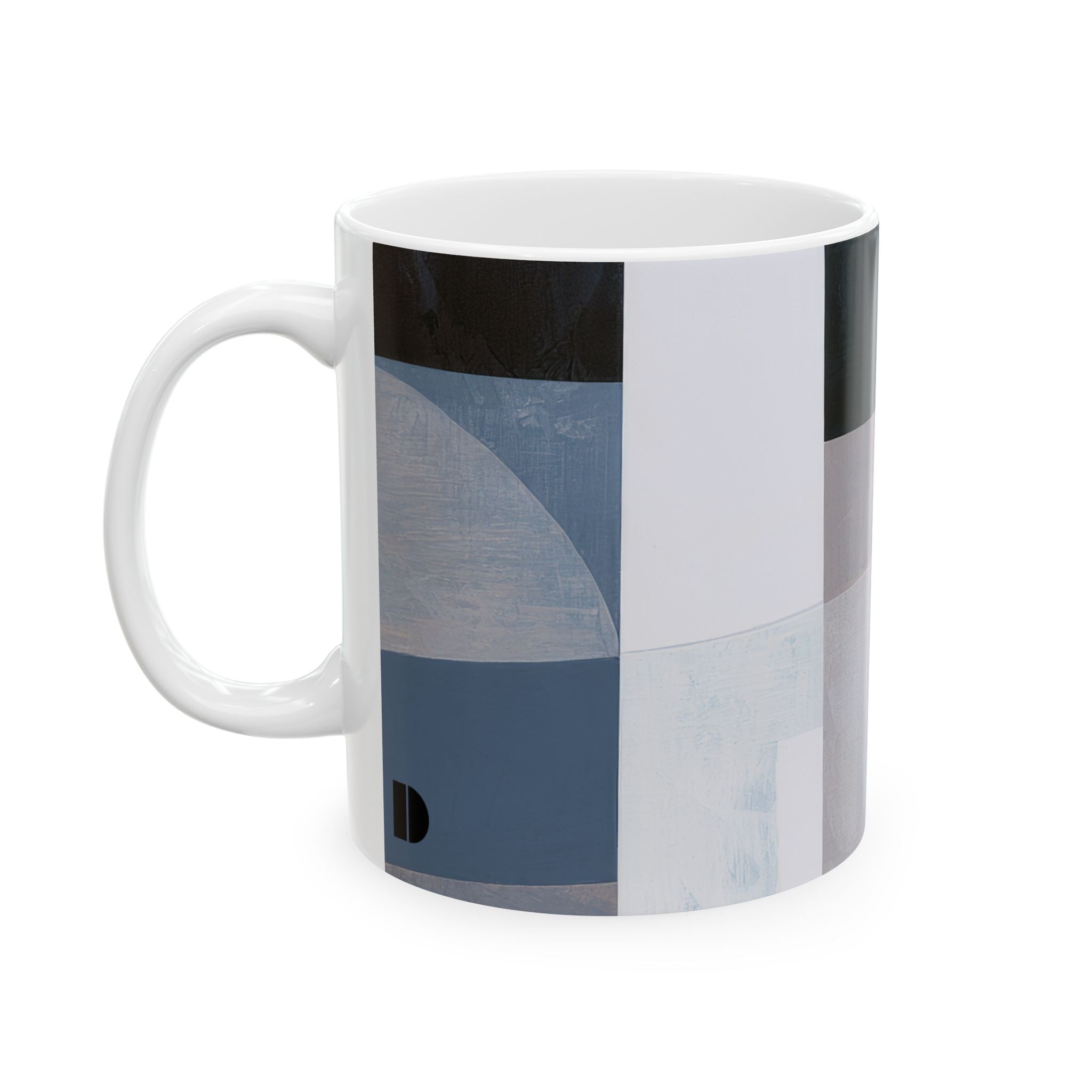 Slate and Blue No. 02 Ceramic Mug