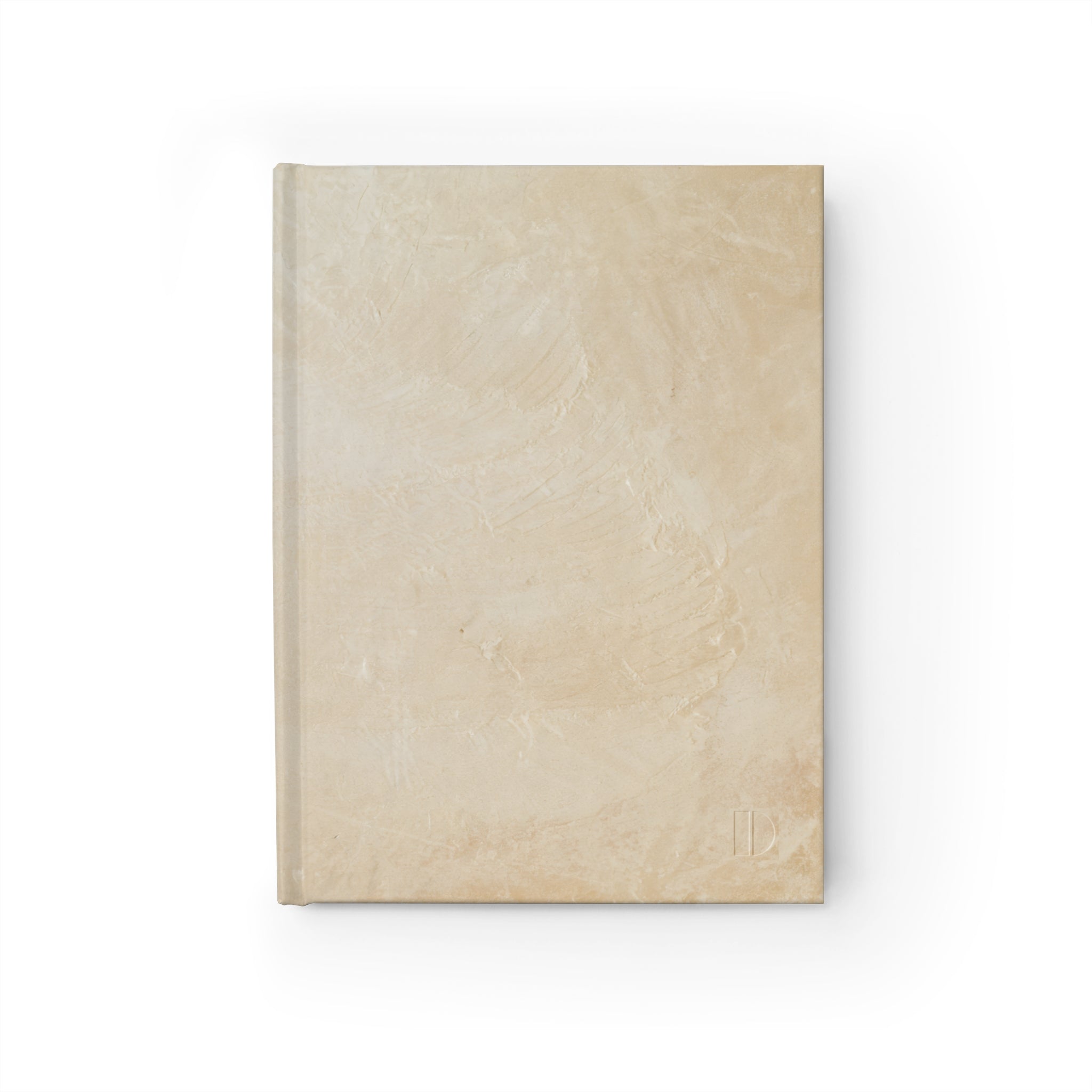 Venetian Plaster Sand Hardcover Journal