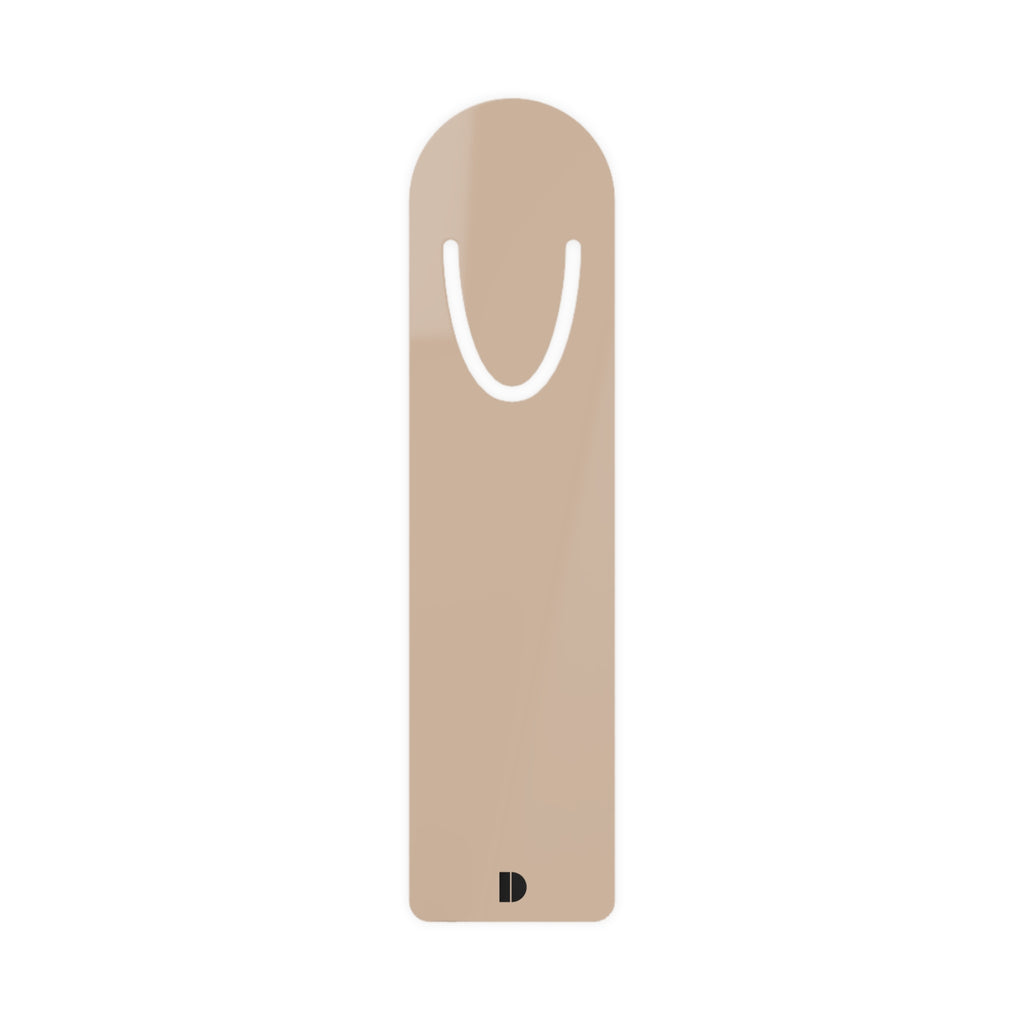 Latte Metal Bookmark