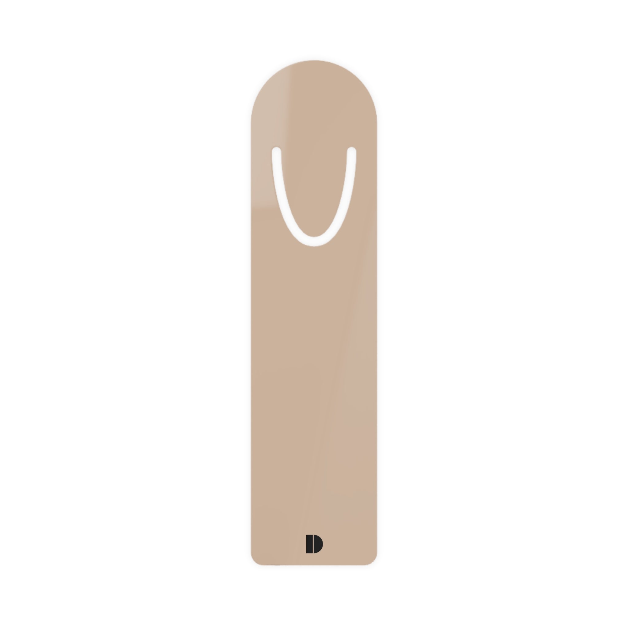 Latte Metal Bookmark