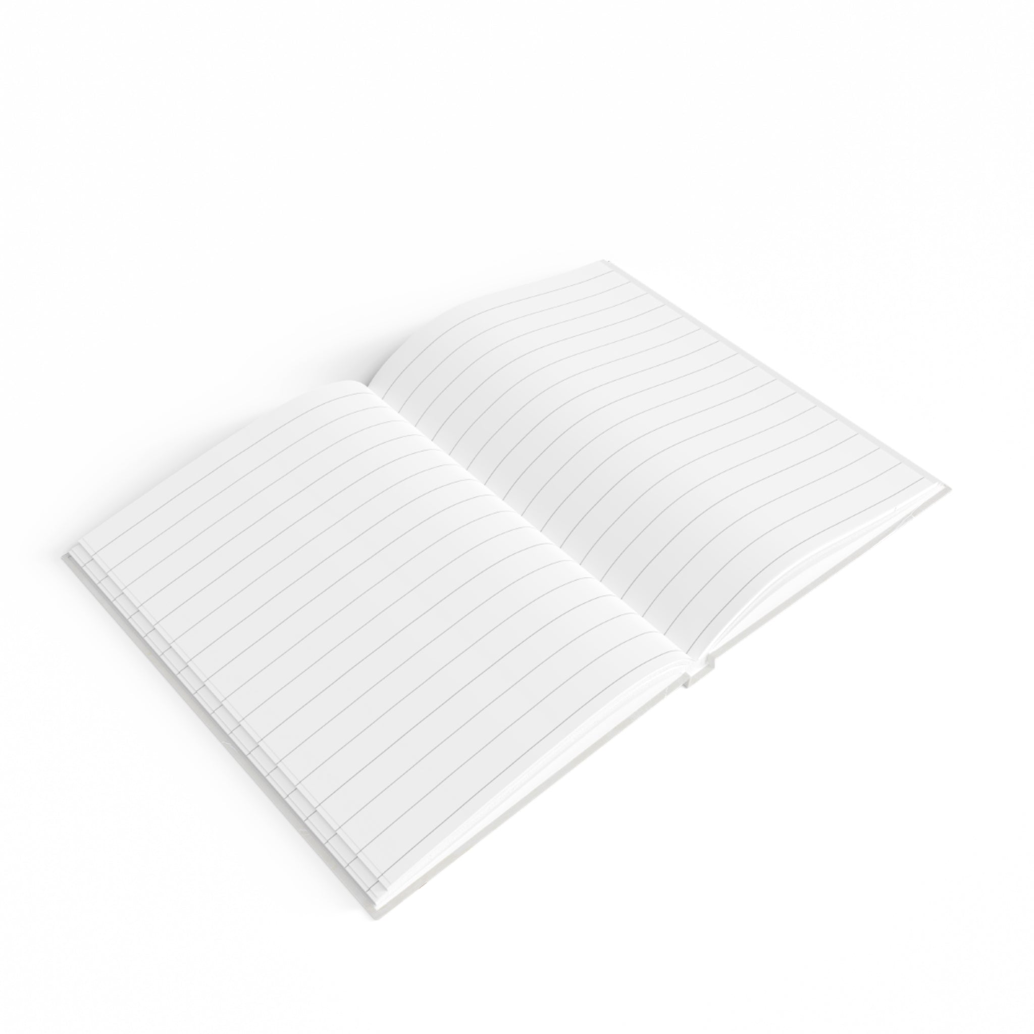 Venetian Plaster White Hardcover Journal
