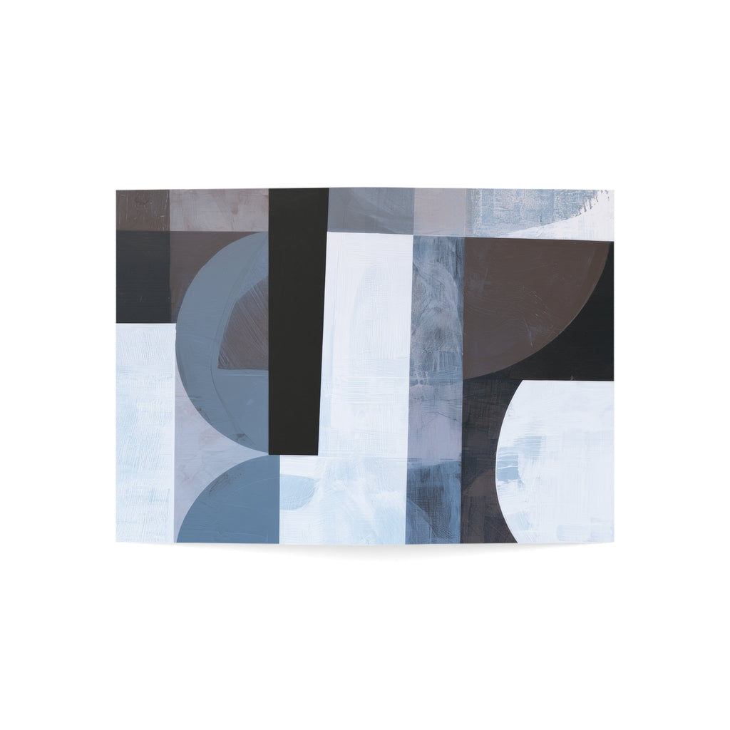 Slate and Blue Large Correspondence Cards - 10 Pack