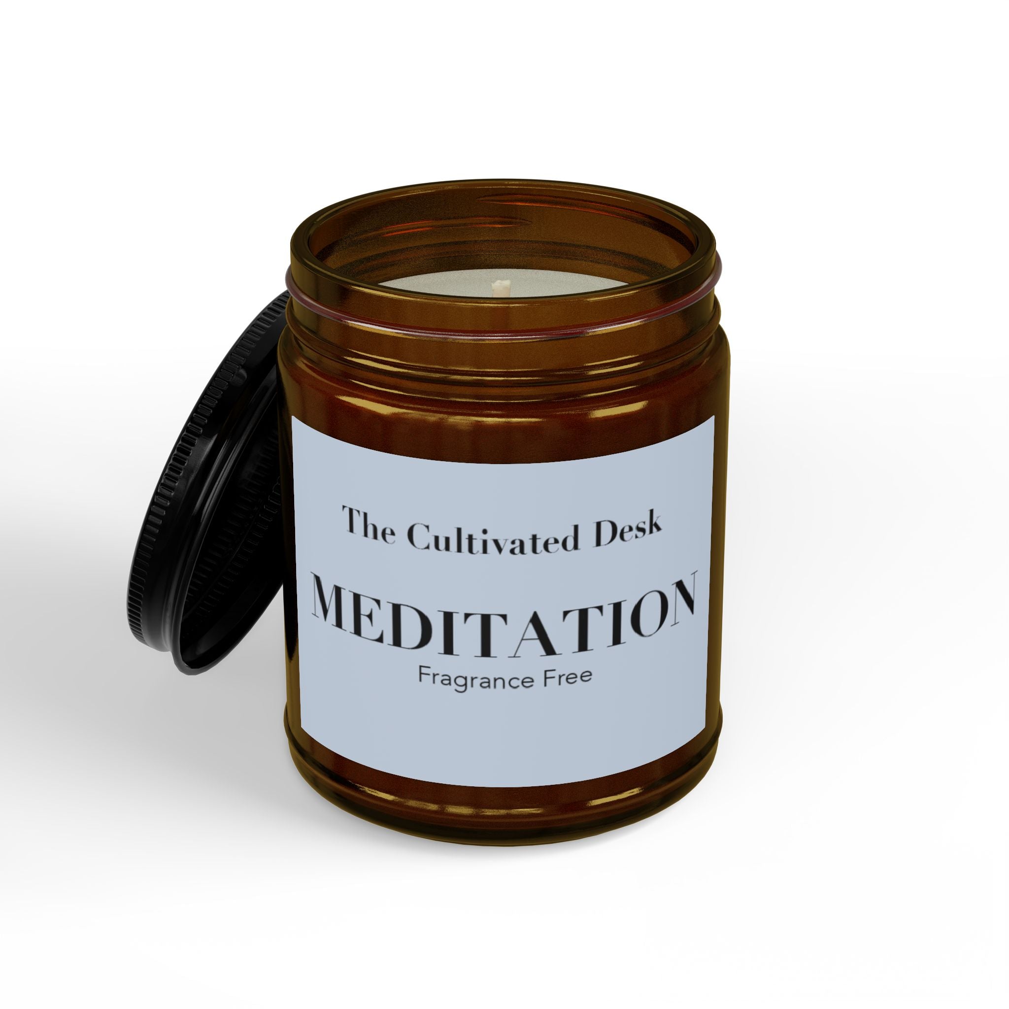 Meditation Unscented Soy Candle