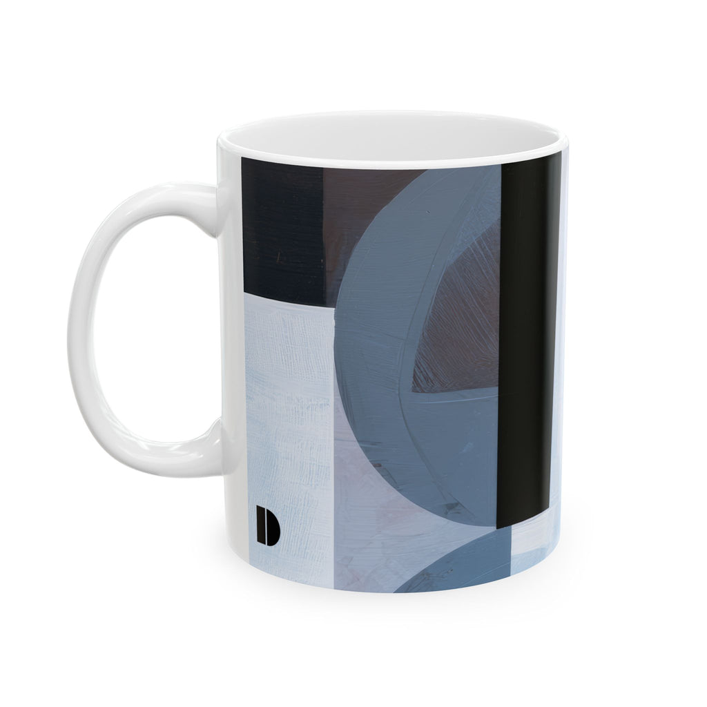 Slate and Blue No. 01 Ceramic Mug