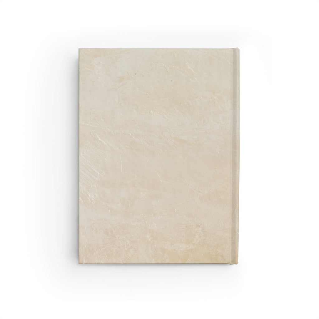 Venetian Plaster Sand Hardcover Journal