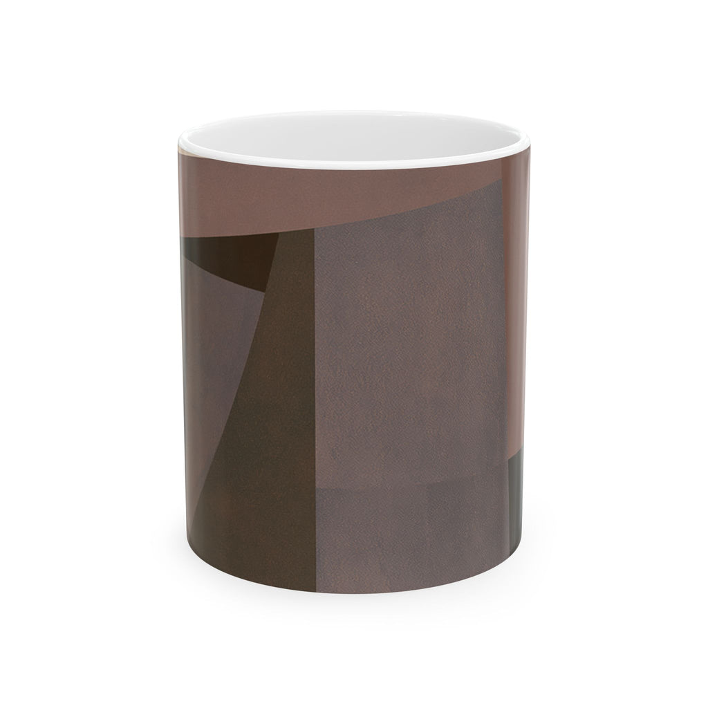 Study in Brown No. 01 Ceramic Mug