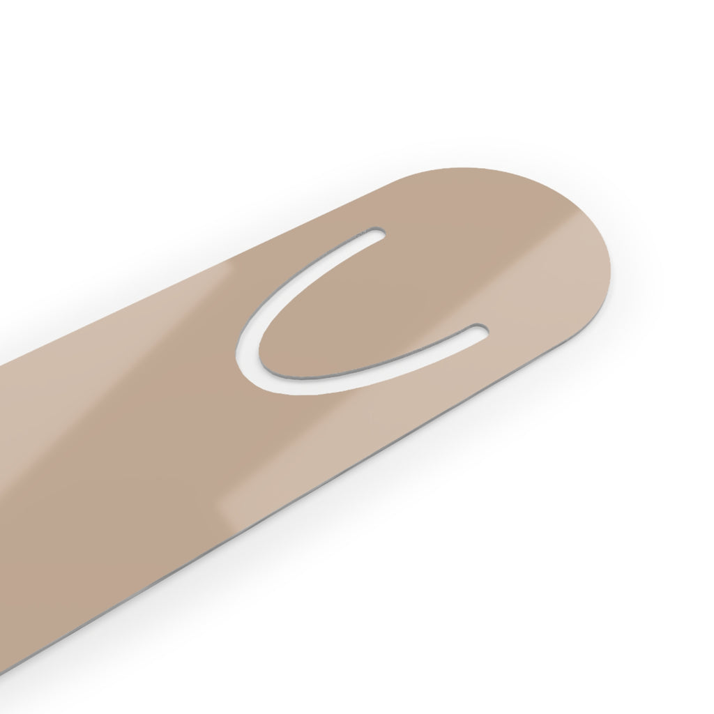 Latte Metal Bookmark