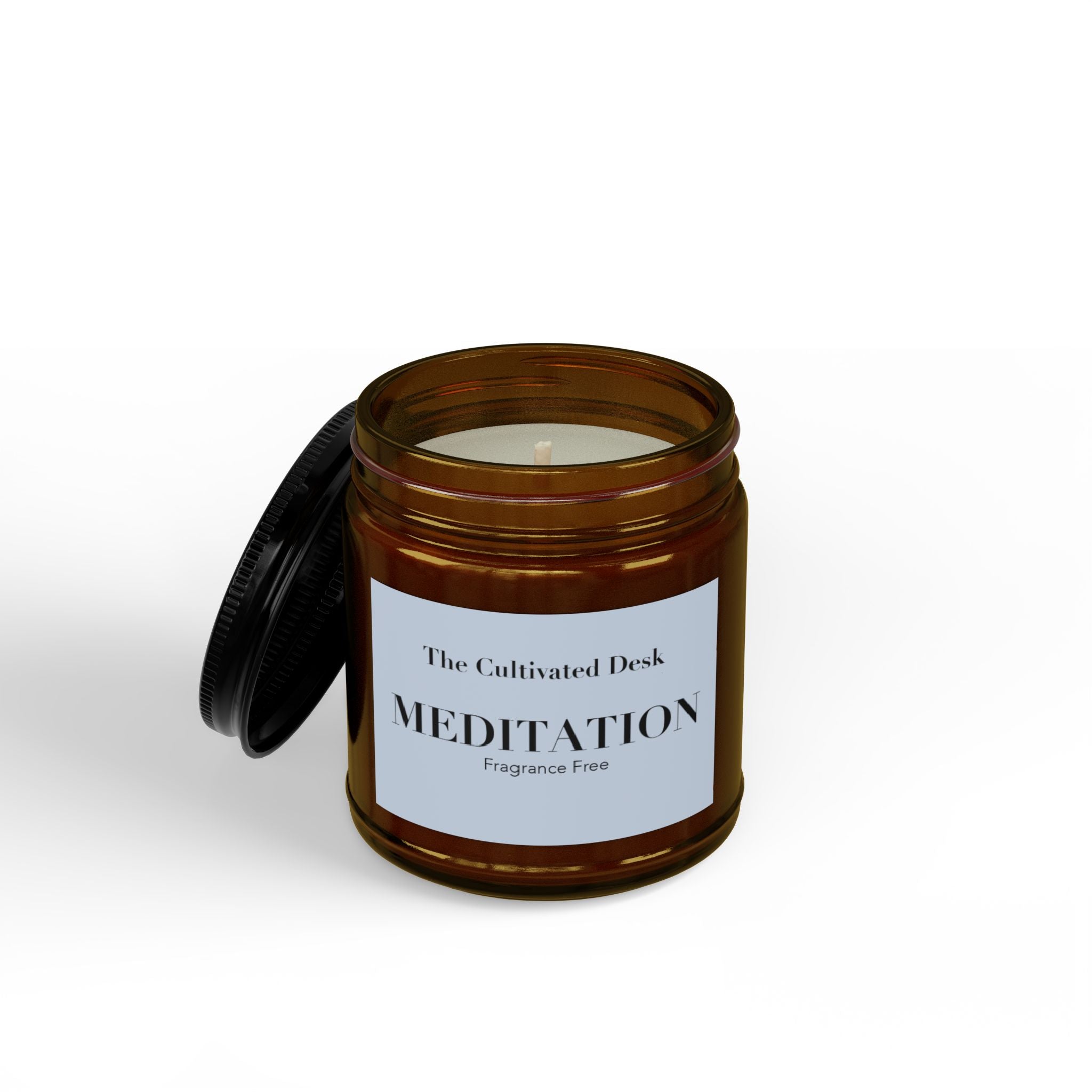 Meditation Unscented Soy Candle