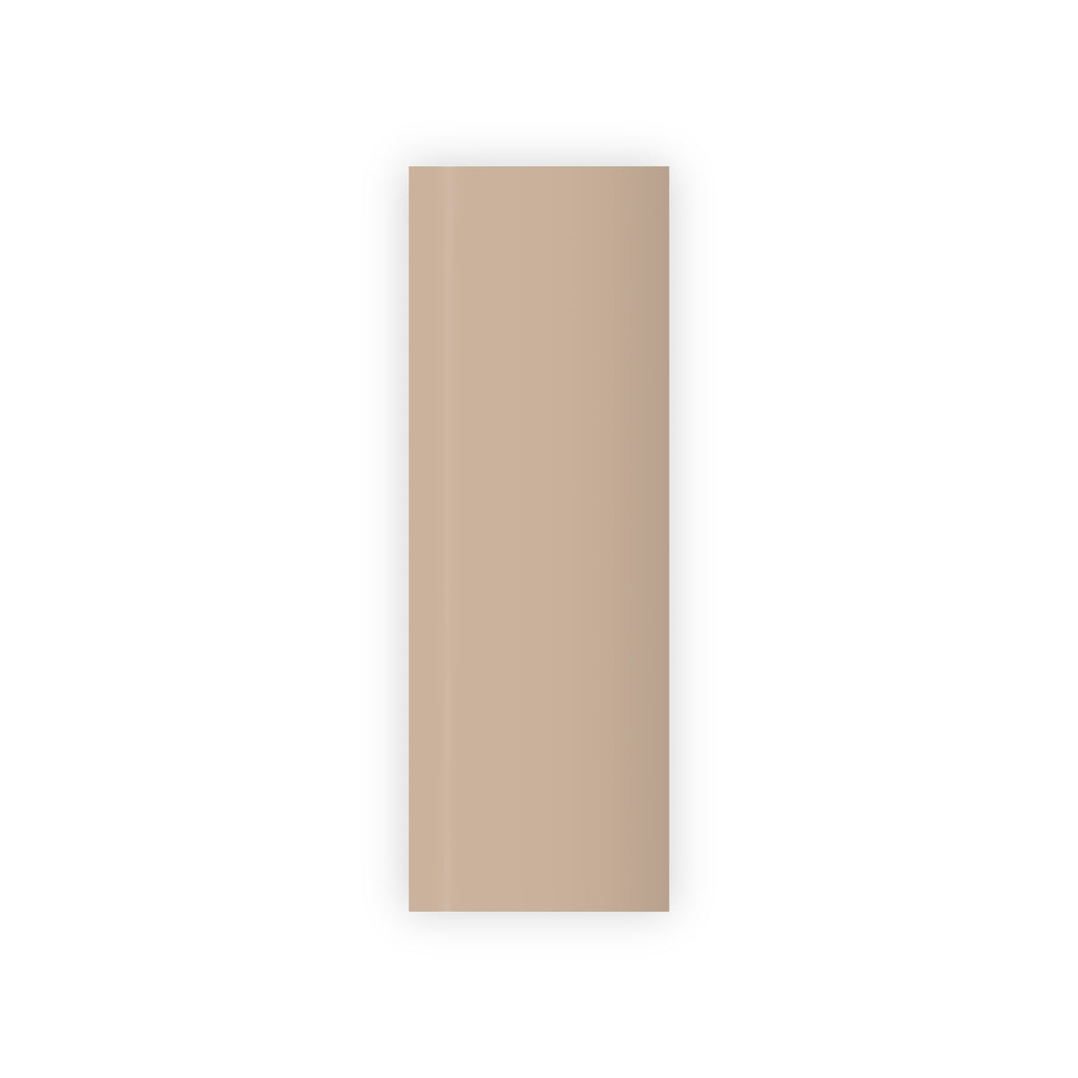 Tan solid color gift wrapping paper by The Cultivated Desk, showcasing a clean, minimalist matte finish for elegant and versatile gifting.