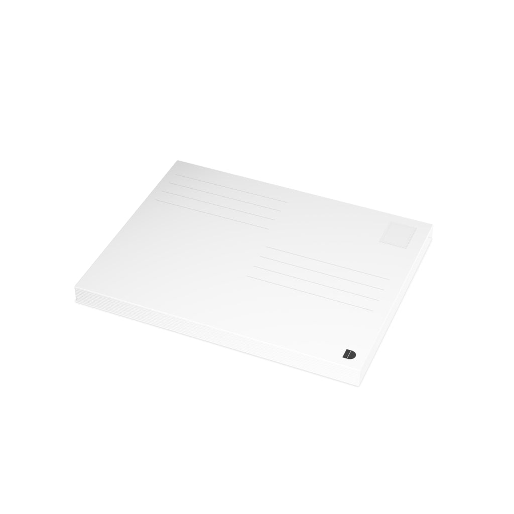 A clean product view of a 10-pack stack of Travel Archive Cards by The Cultivated Desk, showcasing the uniform edges and premium cardstock thickness ideal for shorter weekend getaways.